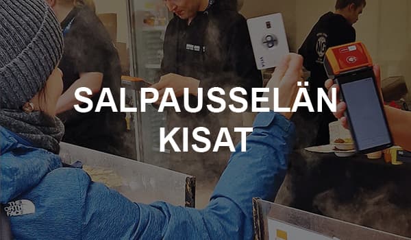 Solmio POS in use at the Salpausselkä games